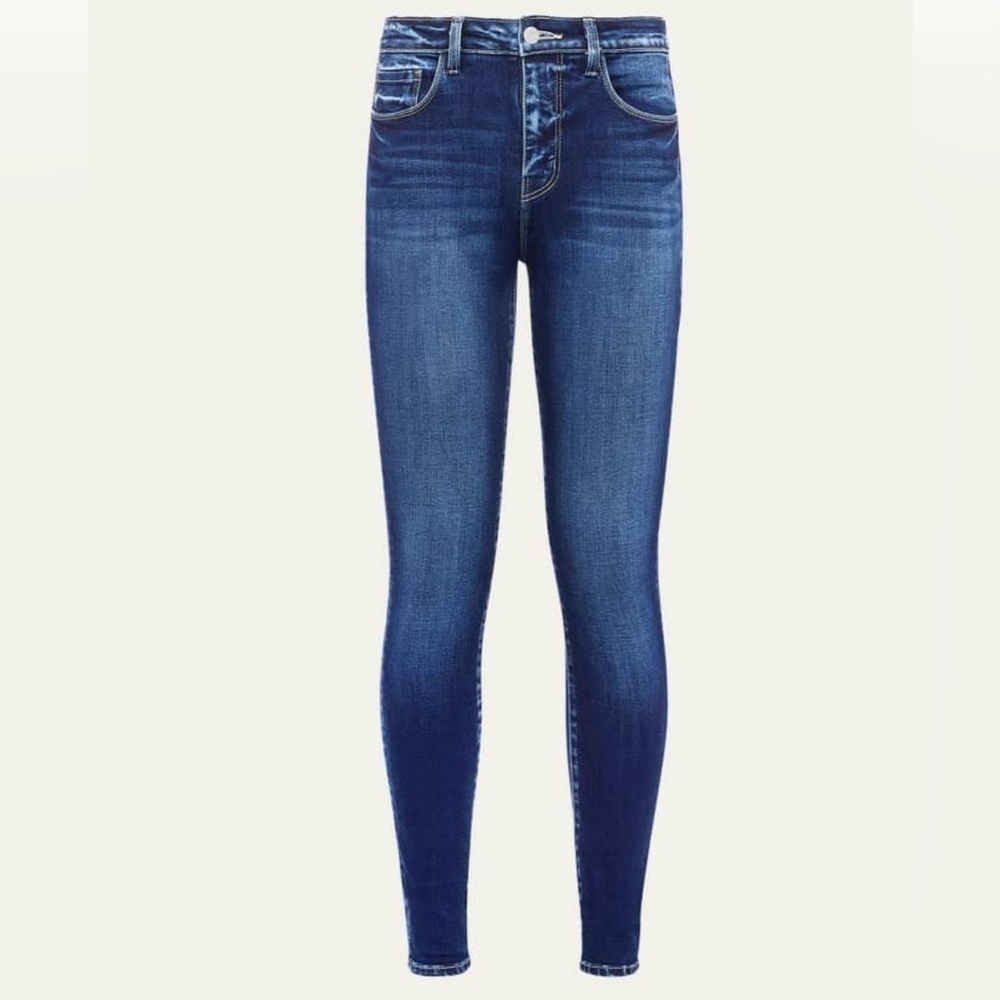 L'AGENCE Marguerite High Rise Women's Skinny Jeans - in Marino Blue